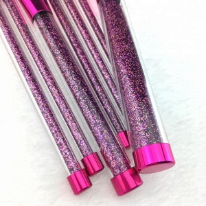 En gros 10 pièces professionnel 8 sans marque débutant sans marque nouvelle mode strass noël maquillage brosse ensemble - Product Image 5