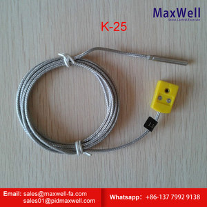 Tipo K Mesa sensor RTD <span class=keywords><strong>Sonda</strong></span> de acero inoxidable tubo RTD <span class=keywords><strong>Pt100</strong></span> Mesa - Product Image 5