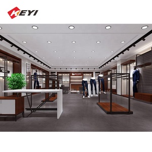 Negozio di marca donna moderna Design interno alla moda espositore <span class=keywords><strong>abbigliamento</strong></span> per vetrina - Product Image 6