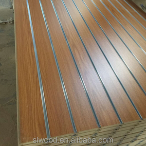 Ranura <span class=keywords><strong>MDF</strong></span> (Panel slatwall) para tablero de exhibición/hoja de <span class=keywords><strong>MDF</strong></span> con ranura - Product Image 3