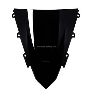 Parabrisas negro TCMT XF1106031-B para Honda CBR500R CBR 500 R CBR 500R 2016 2017