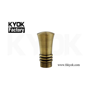 KYOK jardín DecorFinials par <span class=keywords><strong>de</strong></span> 24 pulgadas bola <span class=keywords><strong>de</strong></span> cristal final <span class=keywords><strong>de</strong></span> barras <span class=keywords><strong>de</strong></span> cortina <span class=keywords><strong>de</strong></span> latón <span class=keywords><strong>de</strong></span> cerámica techo <span class=keywords><strong>remates</strong></span> H520 - Product Image 3