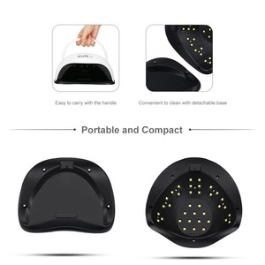 Dropshipping Xách Tay Nail Nguồn Cung Cấp Salon Thiết Bị Đèn Led Nail Máy Sấy Polish <span class=keywords><strong>Uv</strong></span> Gel Với Cảm Biến Tự Động - Product Image 4