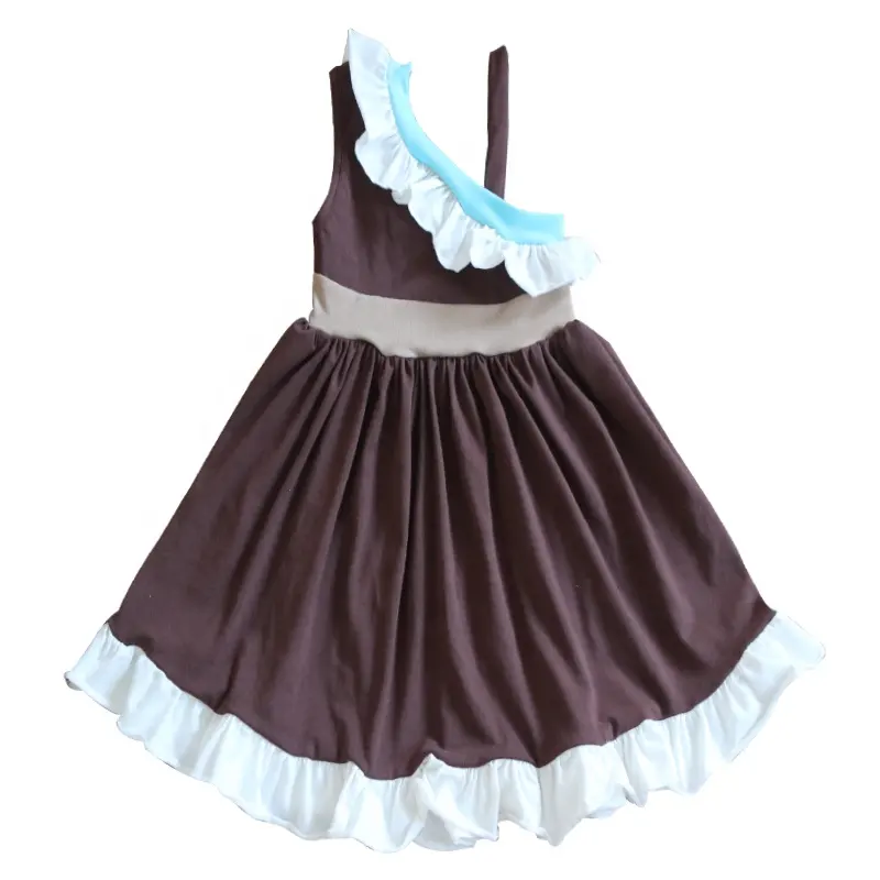 فستان بناتي صيفي للأميرة الصغيرة بسعر الجملة فستان بناتي أطفالي جذاب ملابس بناتي بأشكال كرتونية