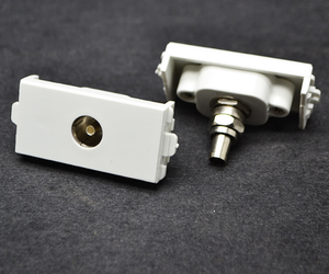 ABS de la alta calidad de casa inteligente 86 tipo 3 puertos de salida frontal VGA HDMI montaje en pared placa - Product Image 4