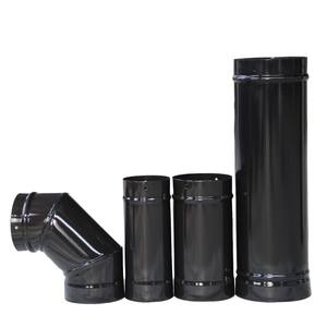 Tubo <span class=keywords><strong>de</strong></span> chimenea <span class=keywords><strong>de</strong></span> estufa <span class=keywords><strong>de</strong></span> pared única esmaltada - Product Image 1