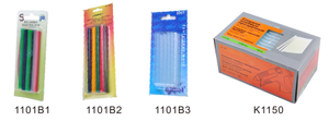 Barras de <span class=keywords><strong>pegamento</strong></span> transparentes de alta temperatura de alta fusión de 7mm para todos los propósitos, para proyectos de manualidades DIY y barra de <span class=keywords><strong>pegamento</strong></span> brillante de sellado - Product Image 5