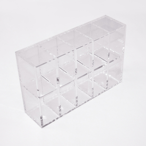 Soporte de exhibición para esmalte de uñas, acrílico transparente personalizado, adornos de <span class=keywords><strong>Boutique</strong></span>, cosméticos, botella de Perfume - Product Image 2