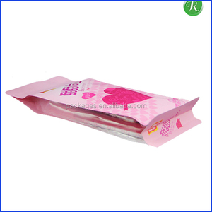 Color impreso plástico jamón salchicha bolsas de embalaje <span class=keywords><strong>con</strong></span> fondo cuadrado - Product Image 6