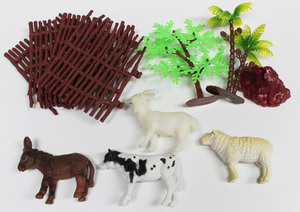 Kids Plastic Hollow <strong>Farm</strong> Animal Toy <strong>Set</strong> - Product Image 4