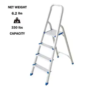 3 Stappen Aluminium Vouwen Huishouden Keuken Ladder