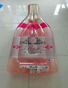 Gonfiabile di figura della bottiglia di vino di champagne bottiglia di birra a forma piscina galleggiante di nuoto materasso per la <span class=keywords><strong>pubblicità</strong></span> - Product Image 2