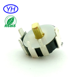 Alta calidad RV12 R127NS C1 película de carbono 5 pines terminal inverso 12mm lineal 1K 5K 10K 100K potenciómetro giratorio de rueda de pulgar - Product Image 6