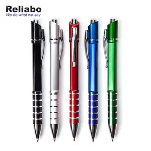 Reliabo China Supplier Customized Advertising Promotional Novelty Plastic Press Ball Pen