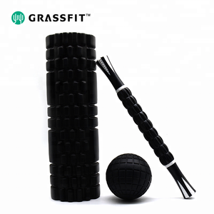 Phòng tập thể dục Yoga tập thể dục tập thể dục myofascial bọt Con lăn Bộ dụng cụ bao gồm 12.5cm bóng 45cm con lăn và Massage cơ bắp Con lăn thanh - Product Image 2