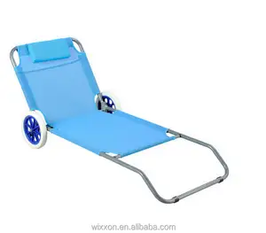 Ahşap kol dayama omuz askıları katlanır sırt çantası plaj sandalyesi tekerlekli