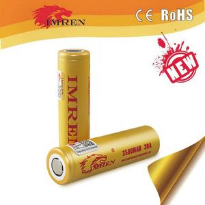Imren 18650 3500 مللي أمبير 30a بطارية خلية 3.7 فولت lcr 18650 هزاز 18650 ليثيوم أيون - Product Image 4