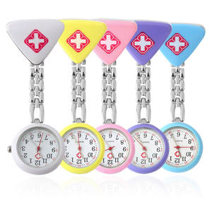 <span class=keywords><strong>Montre</strong></span> de poche pour infirmières, en caoutchouc souple, motif animal de dessin animé, pour femme et médecin souriant, médical, nouveau design à la mode - Product Image 4