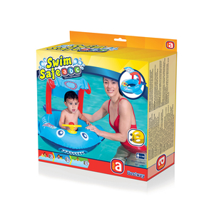 <span class=keywords><strong>Flotador</strong></span> Inflable para Bebés Bestway 34108 con Forma de Tiburón/Pez - Product Image 5