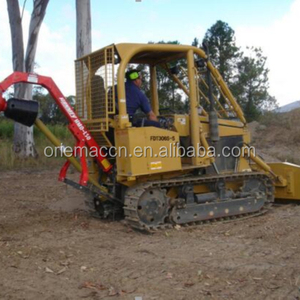 35HP รถแทรกเตอร์ตีนตะขาบขนาดเล็กที่มีกำลังการผลิต EPA 0.67m3ราคาต่ำในอินเดีย
