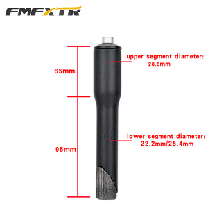 Aluminium Fiets Stang Riser <span class=keywords><strong>Extender</strong></span> 22.2/28.6Mm Voor Stuurhoogteverstelling, Compatibel Met Verschillende Diameter Vorken