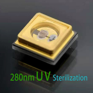 <span class=keywords><strong>2022</strong></span>โรงงานควบคุม UVC 3535 SMD LED 260nm 265nm 280nm 300nm 310nm ลึก UV UVC LED ชิป1W 8V - Product Image 2