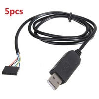 FTDI USB a TTL 3,3 V 5,5 V Módulo adaptador serie de Cable de descarga