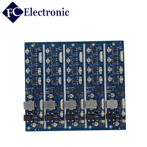 Shenzhen fabricante <span class=keywords><strong>de</strong></span> PCB FR4 94v0 <span class=keywords><strong>medidor</strong></span> <span class=keywords><strong>de</strong></span> <span class=keywords><strong>glucosa</strong></span> <span class=keywords><strong>en</strong></span> <span class=keywords><strong>sangre</strong></span> pcba con soldemask azul - Product Image 5