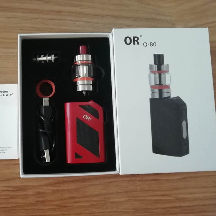 2019 OEM 80 Вт вейп бокс мод стартовый комплект