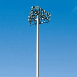Poste de alumbrado público de acero precio de fábrica de iluminación de mástil alto - Product Image 6