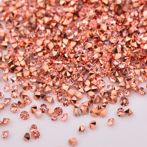 JUNAO 15 couleurs 1,2 mm Mini strass en verre doré arc-en-ciel <span class=keywords><strong>Micro</strong></span> strass brillant Cristal diamant Décoration d'art d'ongles DIY - Product Image 4