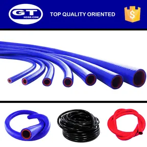 SH31 hohe temperatur flexible blau/schwarz/rot farbe warmwasser flexible heizung silikonschlauch