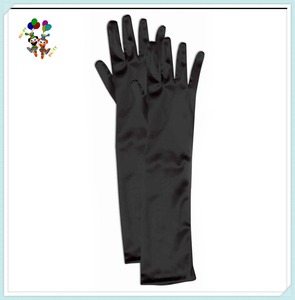 Robe fantaisie pour fille adulte, couleur noire, gants en Satin courts à longs, <span class=keywords><strong>Sexy</strong></span>, HPC-2464 - Product Image 6