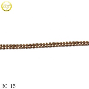 Fournir mousqueton chaîne en métal porte-monnaie chaîne décoration sac poignée chaîne avec sangle - Product Image 5