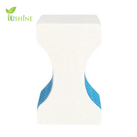 Hochwertige Strick techniken Ortho pä dische doppelseitige Gel-Knie kissen Memory Foam Wedge Contour für Ischias-Linderung Beins ch merzen