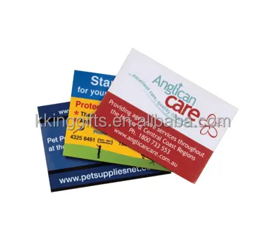 Fridge magnet business card/ shopping list blank fridge magnet 3d