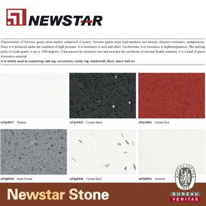 Newstar calacata or blanc quartz dalles pierre agglomérée, quartz aggloméré - Product Image 2