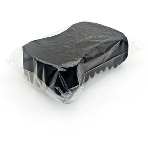Foamstar-esponja de limpieza para lavado de coche, 8 formas, color negro
