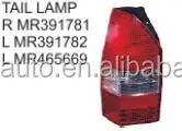 Oem R MR391781 L MR391782 L MR465669 Per MITSUBISHI Space Wagon 2003 Carro Grands '96-'03 Auto auto Lampada di Coda Luce