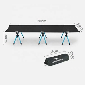 RTS Aluminium Metal Outdoor Portable Camping Hiking Folding Sleeping Cot <strong>Camp</strong> <strong>Bed</strong> <strong>for</strong> <strong>Adults</strong> - Product Image 5
