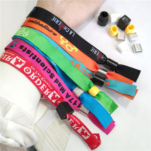 Pulseras Tejidas de Tela Elástica Impresas, Económicas, Coloridas, de Diseño Moderno, Populares, Promocionales, Ecológicas y Lavables, en Oferta - Product Image 4