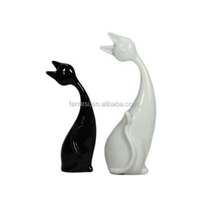 Figuras de Animales de Cerámica Esmaltada Pequeñas de Diseño Nuevo 2014 Elefante Negro - Product Image 2