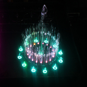 <span class=keywords><strong>Fontaine</strong></span> <span class=keywords><strong>d</strong></span>'eau intérieure/extérieure personnalisée de 2 à 6 mètres avec lumières LED musicales et jet de mousse pour applications de parc - Product Image 3