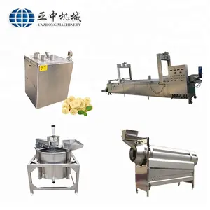 Stainless Steel Semi-Automatic Small Scale Frozen Potato Chips Making Machine Fryer French Fries Production Line Price