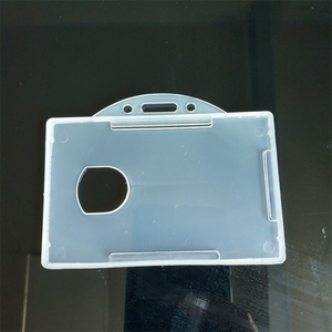 Porta Tarjetas de Identificación Vertical Rígido de Plástico PP Personalizado al por Mayor - Product Image 5