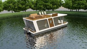 Maisons flottantes de luxe pour bateau Mobile, conteneur, maison pré-assemblée, <span class=keywords><strong>sur</strong></span> l'eau, pour terrasse de loisirs, - Product Image 5