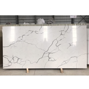 <span class=keywords><strong>Piedra</strong></span> <span class=keywords><strong>de</strong></span> Cuarzo con Aspecto <span class=keywords><strong>de</strong></span> <span class=keywords><strong>Mármol</strong></span> Blanco Natural SH8005, Losa <span class=keywords><strong>de</strong></span> Cuarzo Calacatta Statuario <span class=keywords><strong>de</strong></span> 3200x1600, <span class=keywords><strong>Precio</strong></span> <span class=keywords><strong>para</strong></span> Encimera <span class=keywords><strong>de</strong></span> <span class=keywords><strong>Cocina</strong></span> <span class=keywords><strong>de</strong></span> Hotel - Product Image 2
