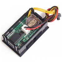 Horloge numérique LED YB27T pour voiture, 5V 9V 12V, horloge lumineuse pour tableau de bord de voiture, accessoire de moto, horloge électrique de voiture, minuteur numérique