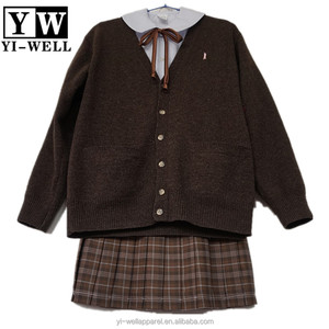 Matrosen anzug Muster High <span class=keywords><strong>School</strong></span> Girl <span class=keywords><strong>Uniform</strong></span> Klassisches Design Japanische Schuluniform - Product Image 5