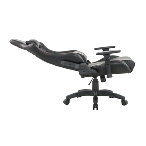 Chaise de massage de style industriel, chaise de direction confortable pour les joueurs, avec matériaux en maille métallique, PU et nylon - Product Image 4